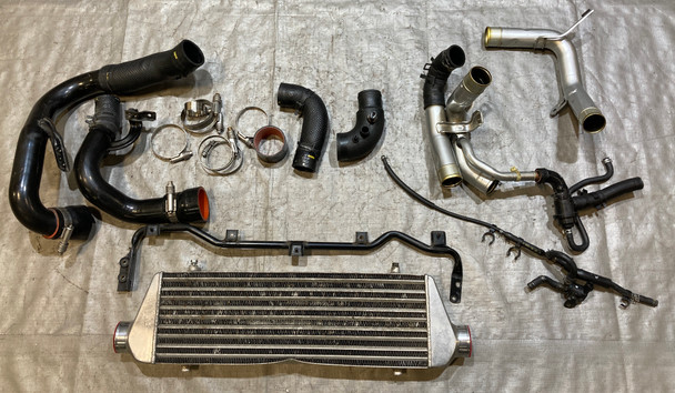 2004-2005 Mazdaspeed Miata Aftermarket Intercooler w/ OEM Piping Kit  /   NB257
