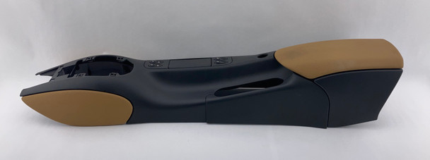 1997-2004 Porsche 986 Boxster / 99-04 996 911 Center Console w/ Lid / Ashtray / Sand Beige /   BX068