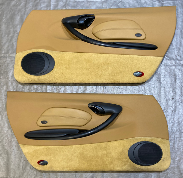 1997-1998 Porsche 986 Boxster Interior Door Panels / Sand Beige / Pair /   BX068