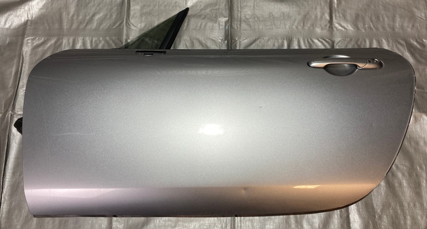 2006-2015 Mazda Mx5 Miata Driver Door Assembly w/ Window  / Liquid Silver   NC102