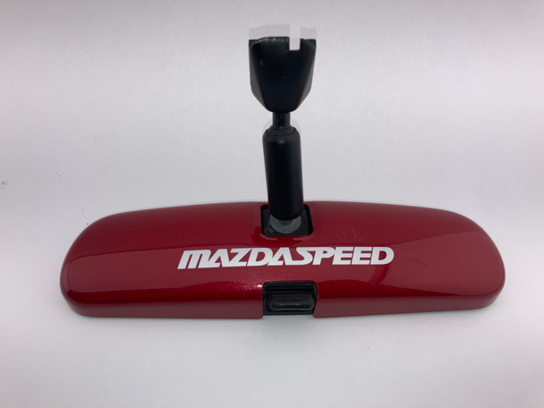 2004-2005 Mazdaspeed Miata Interior Rear View Mirror / Fits 90-05 / Velocity Red  NB257