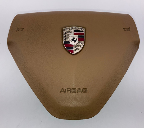 2005-2008 Porsche 987 Boxster / Cayman / 997 911 Driver Steering Wheel Air Bag SRS / Sand Beige /   BC034
