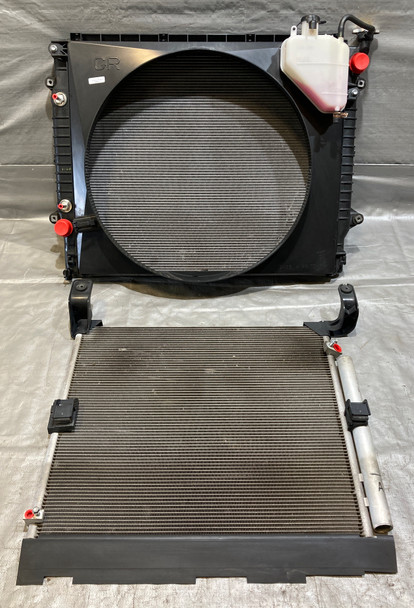2016-2023 Toyota Tacoma 3.5l V6 OEM Radiator / Condensor w/ Fan Shroud / Automatic / 87K TC004