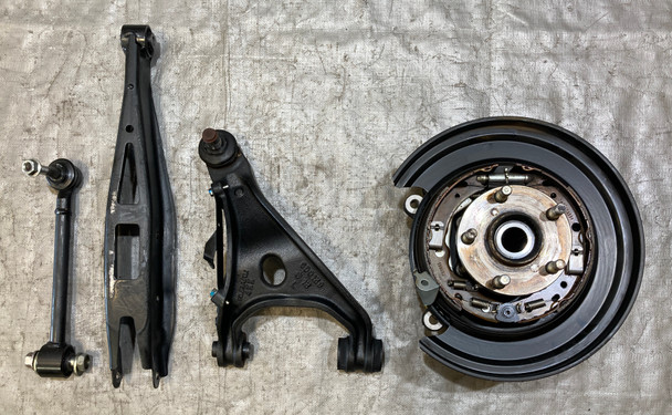 2013-2020 Scion FRS / Subaru BRZ / Toyota 86 Driver Rear Knee Spindle Hub w/ Control Arms  / 45K FB048