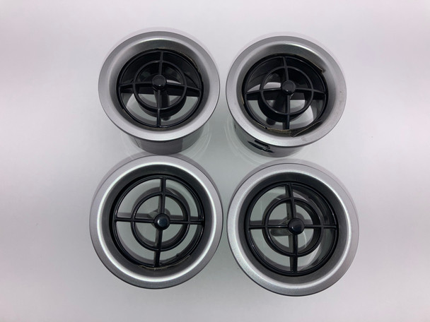 1999-2005 Mazda Miata AC Vents w/ Silver Trim / Set of 4  /   NB260