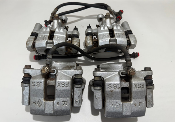 2001-2005 Mazda Miata Sport Brake Calipers / Set of 4 / Silver / NB260