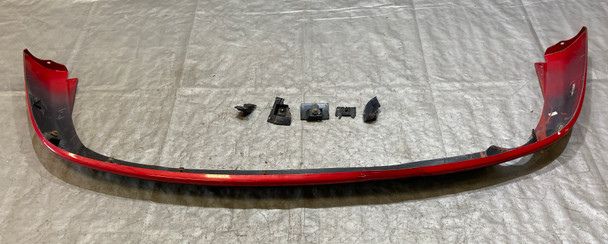 2004-2005 Mazdaspeed Miata Rear Bumper Diffuser Lip Spoiler Trim / Velocity Red Mica  NB260