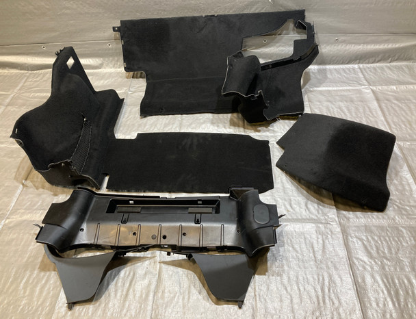 2006-2008 BMW Z4 M Coupe Rear Trunk Carpet Set / Panels / OEM /   Z4061