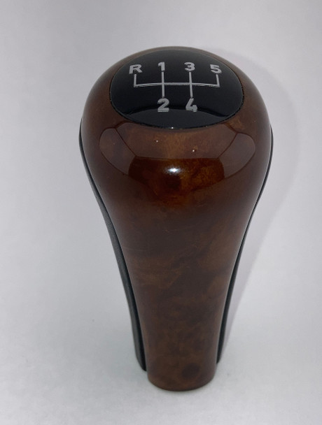 1996-2002 BMW Z3 5 Speed Manual Fine Wood Shift Knob / OEM /   Z3037