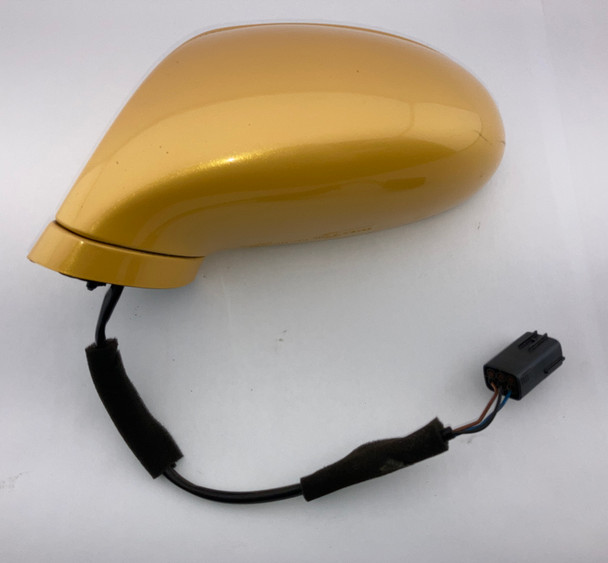 1999-2005 Mazda Miata Driver Side Power Mirror  / Blazing Yellow  NB259