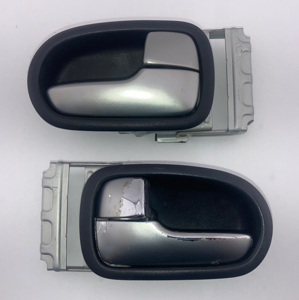 2001-2005 Mazda Miata Interior Door Handles / Silver /   NB259