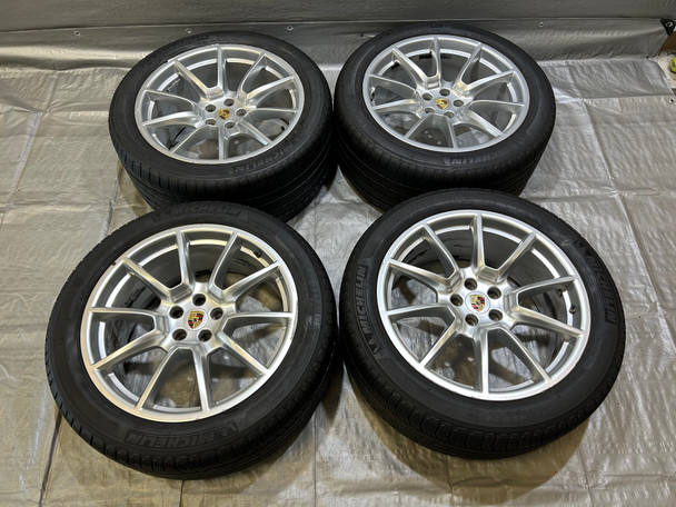 2015-2018 Porsche Macan 95B 20 10 Spoke Wheels Rims w/ Tires / Set of 4 / PM006