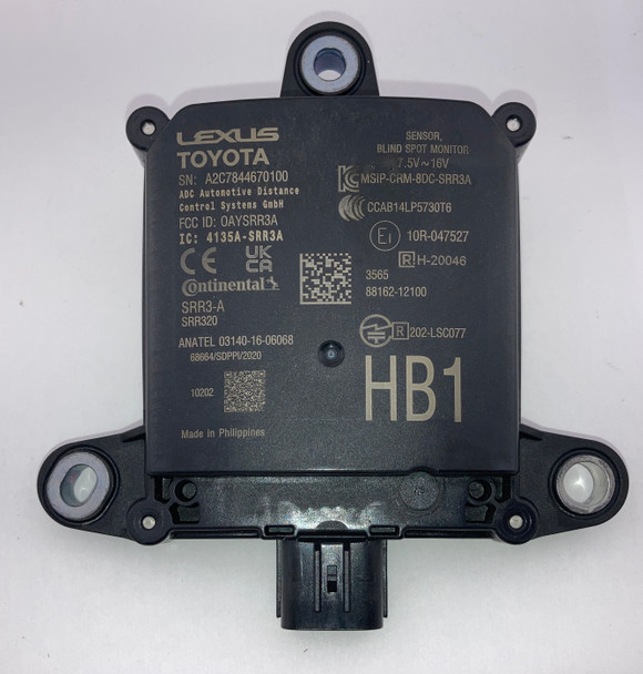 2023-2025 Toyota GR Corolla Passenger Side Blind Spot Radar Sensor /   GRC01