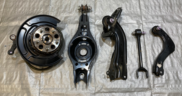 2023-2025 Toyota GR Corolla Driver Rear Knee Hub Assembly w/ Control Arms / 21K GRC01