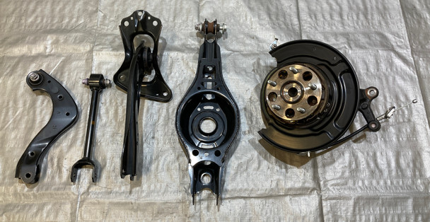 2023-2025 Toyota GR Corolla Passenger Rear Knee Hub Assembly w/ Control Arms / 21K GRC01