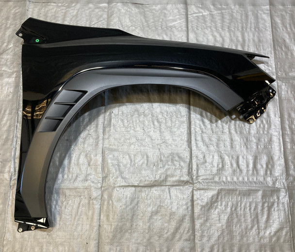 2022-2024 Subaru WRX Passenger Side Fender Panel w/ Flare Trim / Crystal Black Silica  SW005