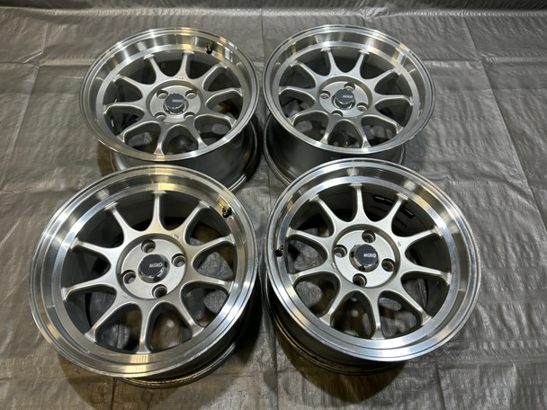 Set of 4 15x8" Miro Type 1397 Wheels Rim / Set of 4 / 4x100 / NB263