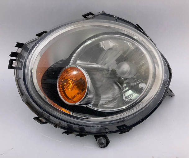2011-2015 Mini Cooper R56 R57 Driver Side Halogen Headlight / Chrome /   R2032