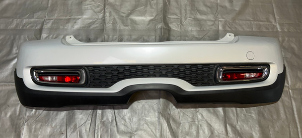 2011-2015 Mini Cooper S R56 R57 Rear Bumper Cover w/ Fog Light / White Silver Metallic R2032