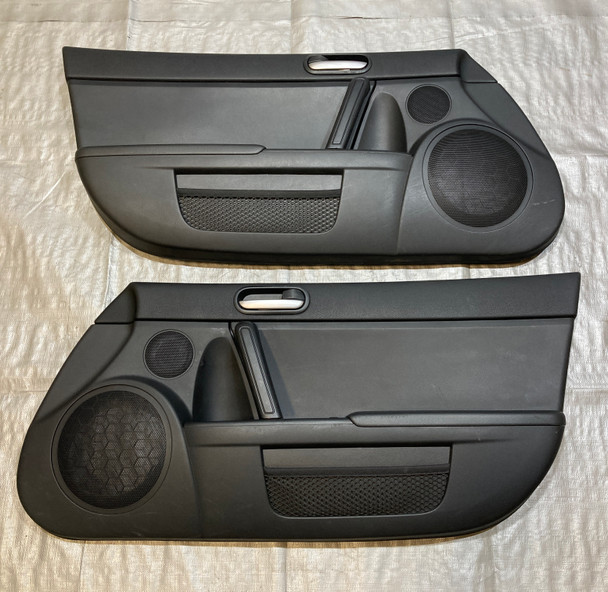 2009-2015 Mazda Mx5 Miata Interior Door Panels / Pair / Black /   NC103