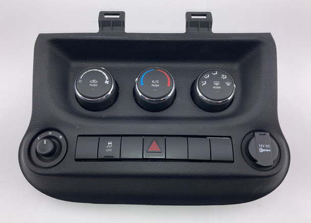 2014-2018 Jeep Wrangler JK Automatic Climate Control w/ Rear Defrost / Black /   JK016