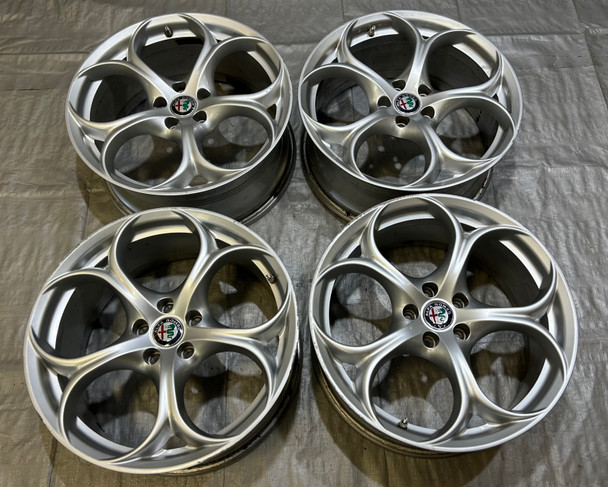 2017-2019 Alfa Romeo Giulia 19" Wheels Rims / Set of 4 / *Minor Bends* / AG005