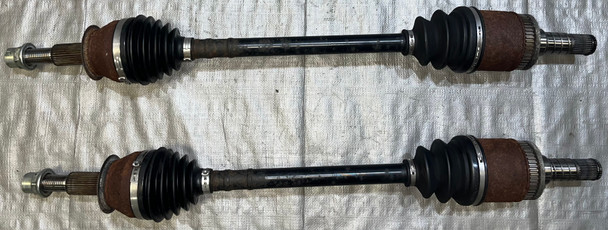 2017-2020 Infiniti Q60 OEM Rear Axle Half Shafts / Pair /  IQ605