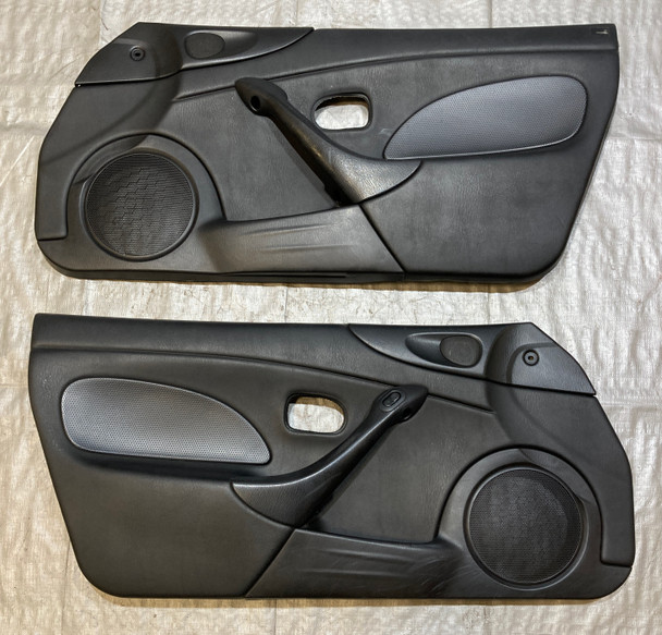 2001-2005 Mazda Miata Interior Door Panels / Black / Pair  /   NB261