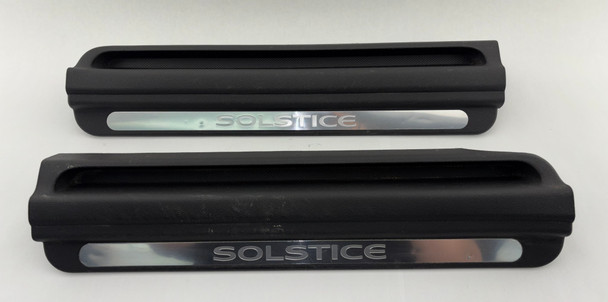 2006-2009 Pontiac Solstice Interior Door Sill Trim Panels / Scuff Plates / Pair /   PS074