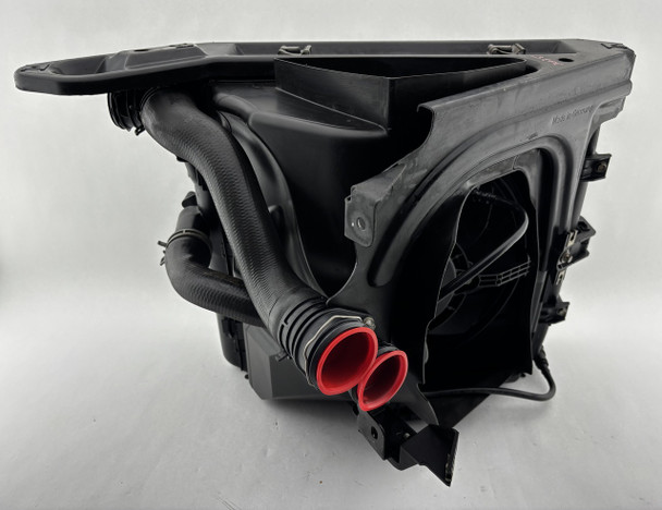 2005-2012 Porsche 987 Boxster Cayman Driver Side Radiator / Condenser w/ Cooling Fan / 103K BC035