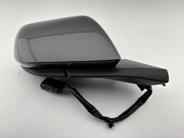 2015-2020 Ford Mustang GT S550 Passenger Side Mirror w/ Blind Spot / Magnetic Metallic  FM016