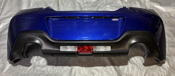 2022-2025 Subaru BRZ OEM Rear Bumper Cover w/ Diffuser Trim / Sapphire Blue Pearl  FB208