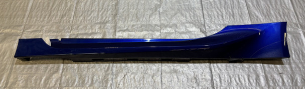 2022-2025 Subaru BRZ Driver Side Skirt Rocker Panel / Sapphire Blue Pearl  FB208