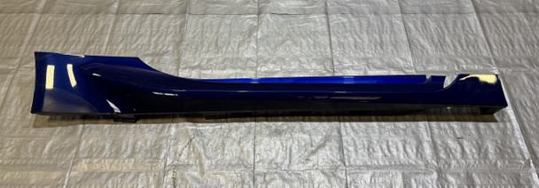 2022-2025 Subaru BRZ Passenger Side Skirt Rocker Panel / Sapphire Blue Pearl  FB208
