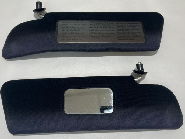 1999-2002 Mazda Miata OEM Sun Visors / Pair  /   NB266