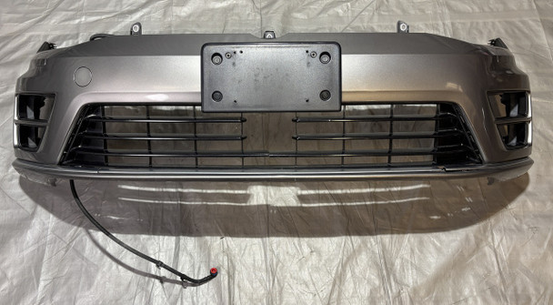 2015-2017 Volkswagen MK7 Golf R Front Bumper Cover / Limestone Gray Metallic  M7R11