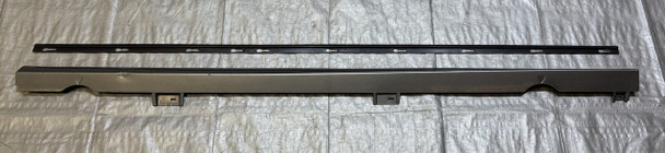 2015-2017 Volkswagen MK7 Golf R Driver Side Skirt Rocker Panel / Limestone Gray Metallic  M7R11