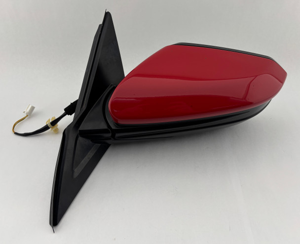 2017-2018 FK8 Honda Civic Type R Driver Side Mirror / Rallye Red  TR106