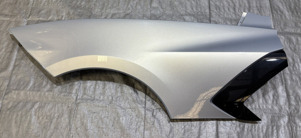 2020-2025 Chevrolet C8 Corvette Stingray Coupe Passenger Side Rear Quarter Panel Fender / Silver Flare Metallic  C8001