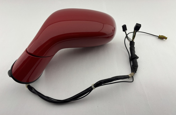 2005-2013 Chevrolet Corvette Driver Side Mirror w/ Auto Dim / Antenna / Victory Red  C6022