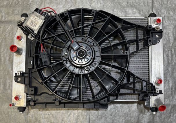 2005-2013 Chevrolet Corvette C6 CSF Aluminum Radiator w/ Cooling Fan / USED /   C6022