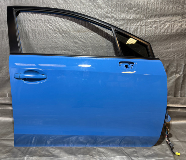 2015-2021 Subaru WRX STI Passenger Front Door Assembly / Hyper Blue  SS018
