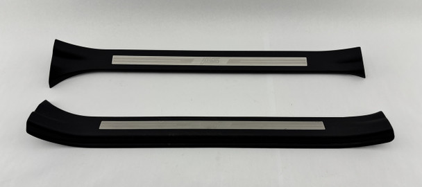 2015-2020 Subaru WRX STI Aluminum Front Door Sill Trim Panels / Pair /   SS018