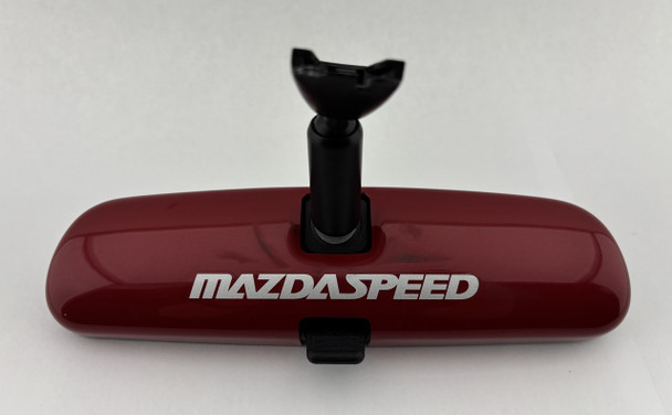 2004-2005 Mazdaspeed Miata Interior Rear View Mirror / Fits 90-05 / Velocity Red Mica  NB267