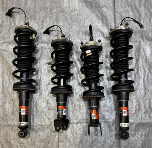 2020-2024 Chevrolet C8 Corvette Stingray Coupe Z51 FE4 Shocks / Springs / Set of 4 / 51K C8002