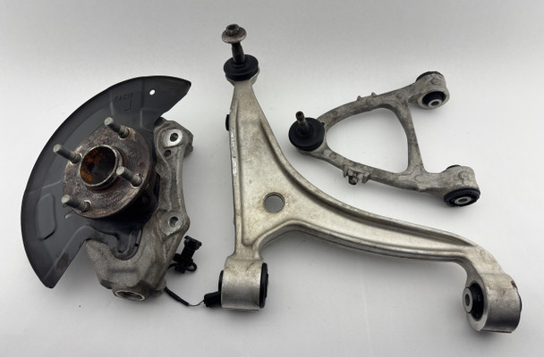 2017-2020 Fiat 124 Spider Driver Front Knee Hub w/ Control Arms / 29K FD028