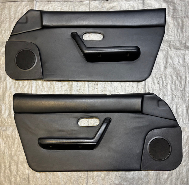 1990-1993 Mazda Miata Interior Door Panels / Black / Power Window /   NA111