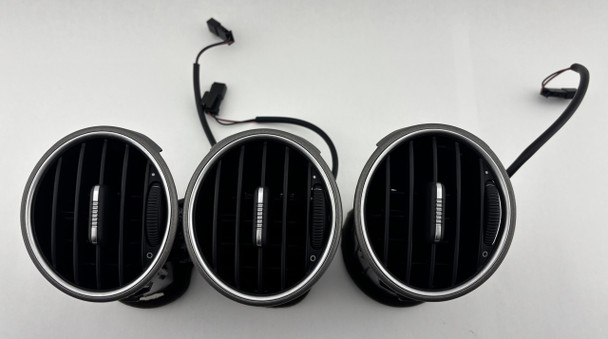 2005-2008 Porsche 987 Boxster Cayman Automatic AC Vents / Set of 3 /   BC033
