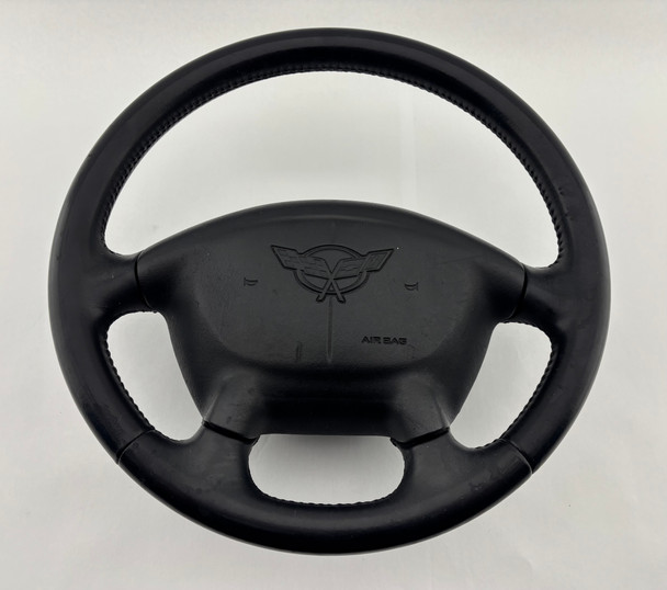 1997-2004 Chevrolet C5 Corvette Steering Wheel w/ Airbag / Black Leather /   C5032