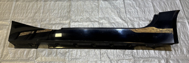 2003-2008 E85 BMW Z4 Convertible Driver Side Skirt Rocker Panel / Black Sapphire  Z4062